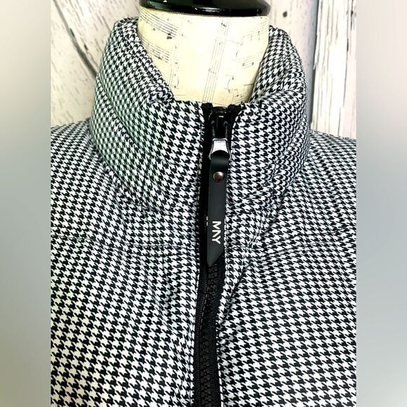 Marc New York Houndstooth Down Vest M - Picture 4 of 9